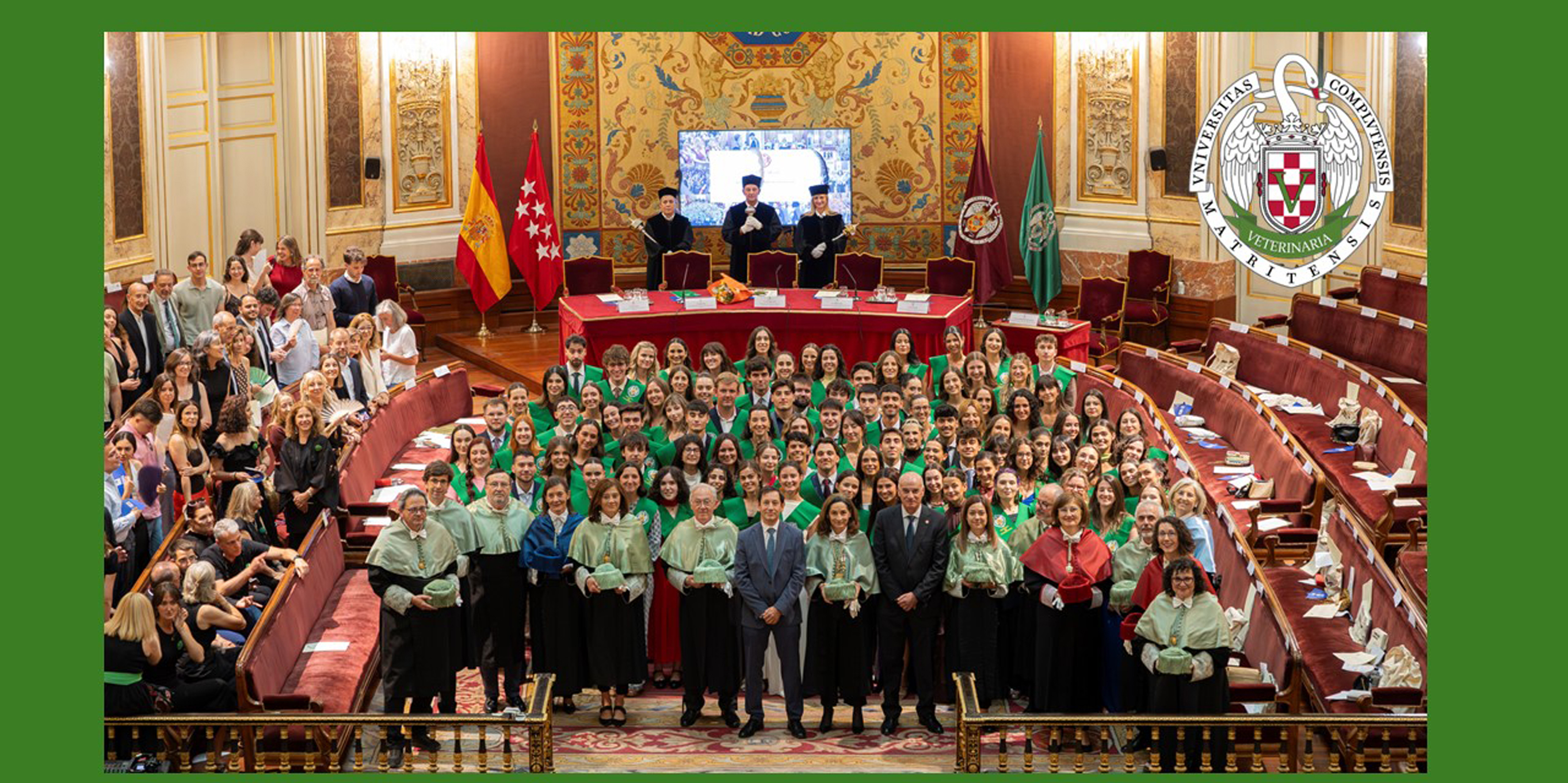 Solemne Acto de Graduación de la XII Promoción del Grado en Veterinaria
